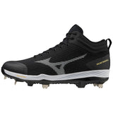Mizuno Dominant 4 Mid Men's Metal Baseball Cleat Mizuno