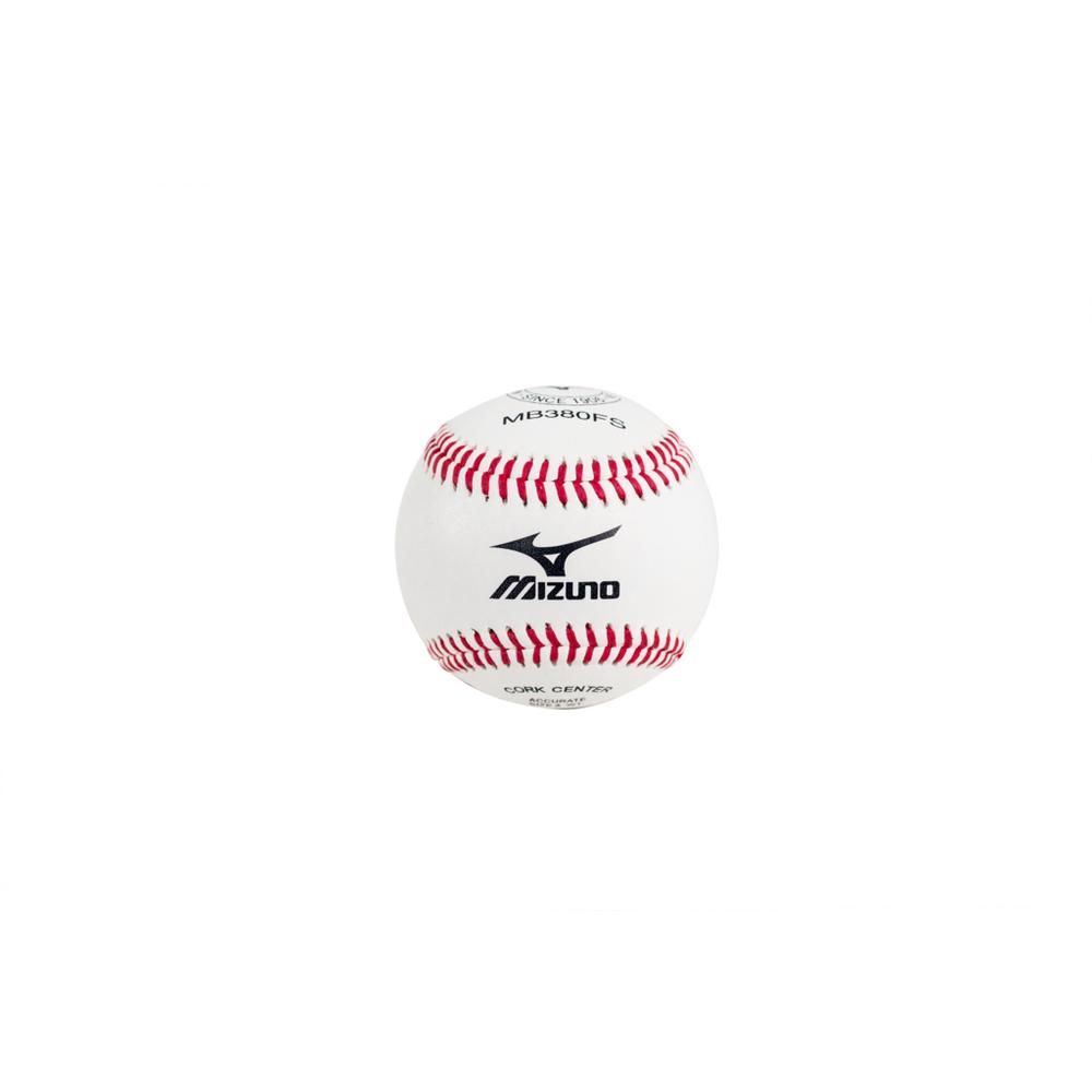 Mizuno MB380 Flat Seam Baseball Dozen Mizuno