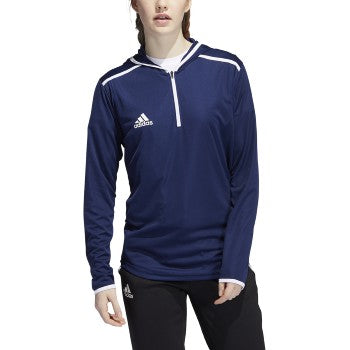 adidas Women's Team Issue Hooded Long Sleeve T-Shirt