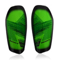 Vizari Aptos Soccer Shin Guard with Sleeve-Green/Black Vizari