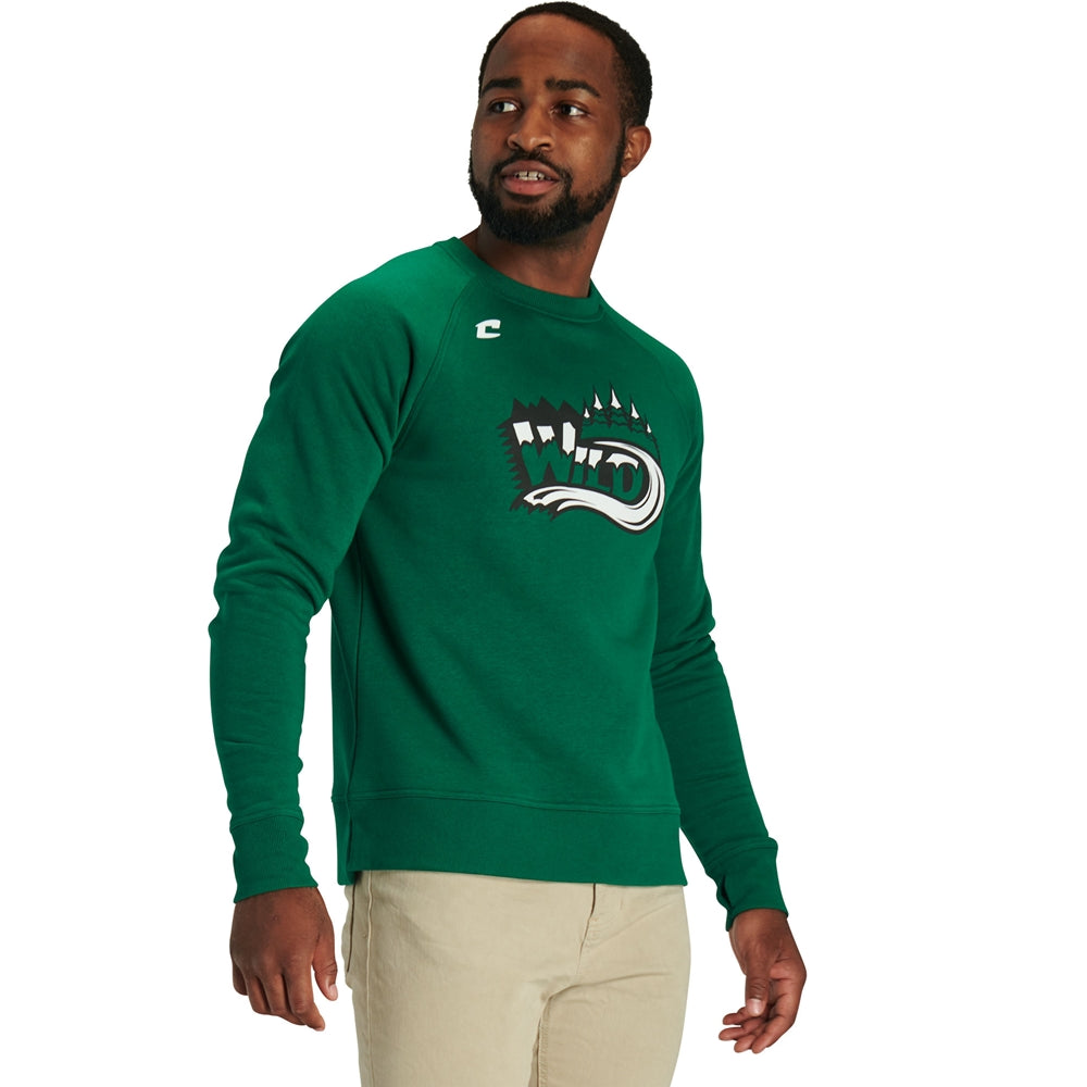 Champro Men's Victory Split Hem Crew Fleece