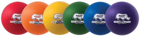 Champion Sports 10 Inch Rhino Skin Low Bounce Super Special Ball Set Champion Sports
