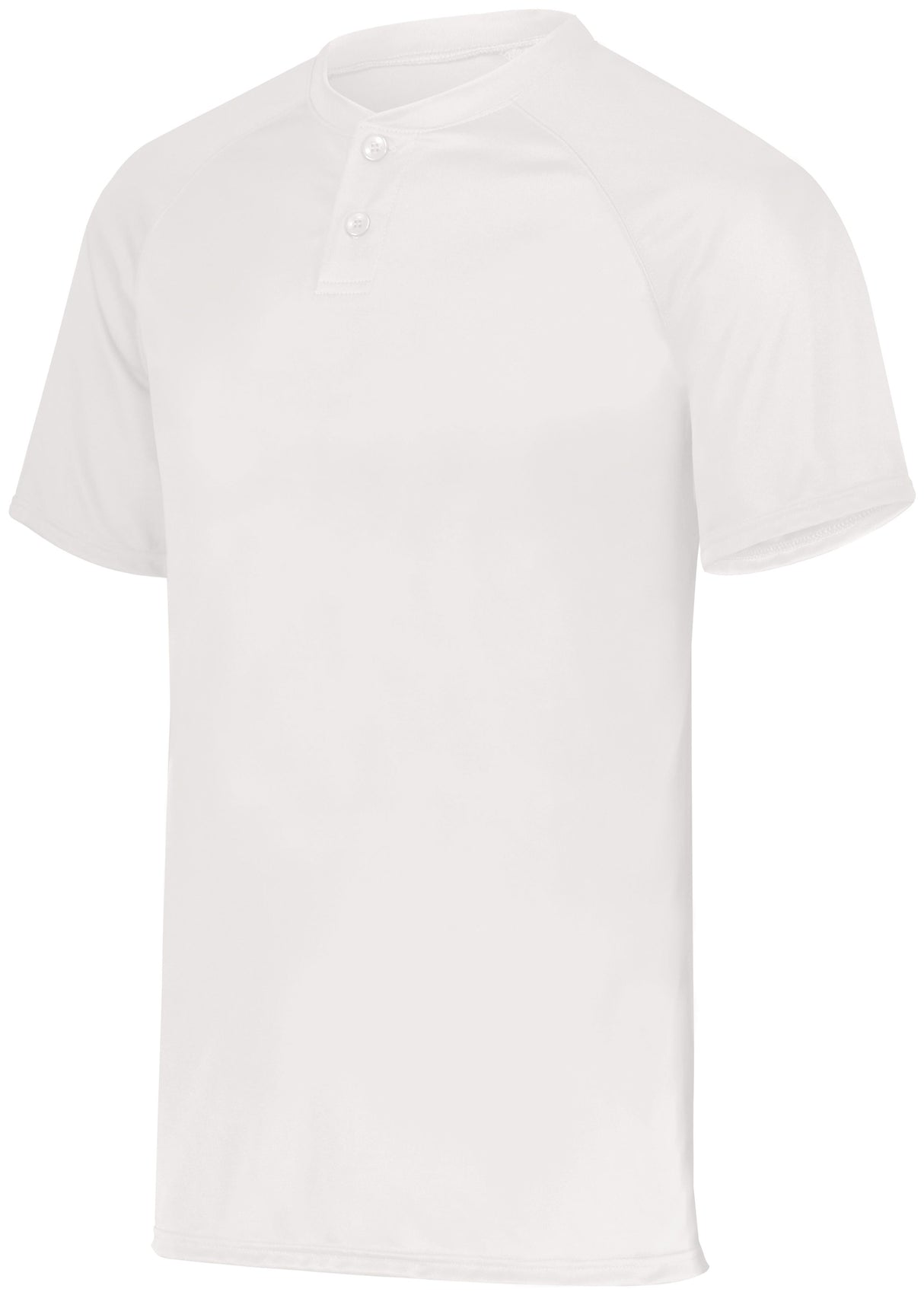 Augusta Youth Attain Wicking Two-Button Baseball Jersey Augusta
