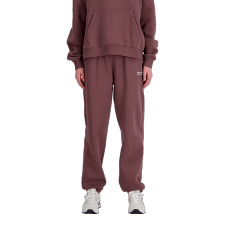 New Balance Women's Linear Heritage Brushed Back Fleece Sweatpant New Balance