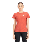 New Balance Women's Q Speed Jacquard Short Sleeve New Balance