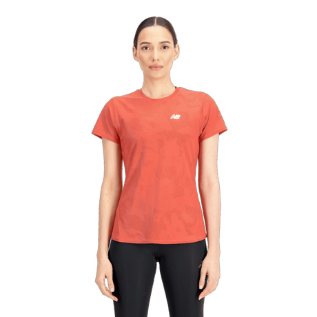 New Balance Women's Q Speed Jacquard Short Sleeve New Balance