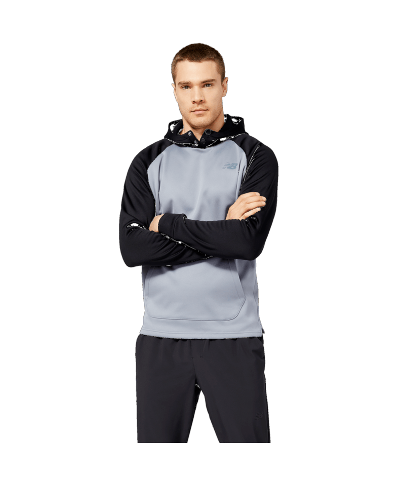New Balance Men's Baseball Pull Over Hoodie Mens Apparel Sweatshirts & Fleece
