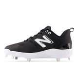 New Balance Men's Fresh Foam X 3000 V6 Metal Baseball Cleat - L3000BK6 New Balance