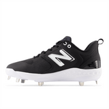 New Balance Men's Fresh Foam X 3000 V6 Metal Baseball Cleat - L3000BK6 Wide New Balance