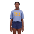 New Balance Women's NYC Marathon Essentials Americana Cotton Jersey Boxy T-Shirt