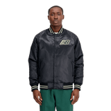 New Balance Men's Athletics Varsity Satin Bomber Jacket