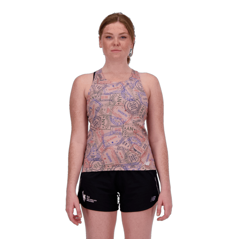 New Balance Women's Run For Life Printed Singlet New Balance