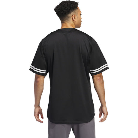 adidas Men's Branded Full Button Baseball Jersey adidas
