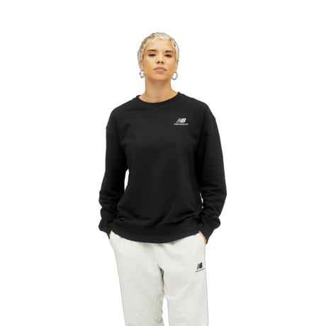 New Balance Uni-ssentials French Terry Crewneck Sweatshirt Womens Apparel Sweatshirts & Fleece