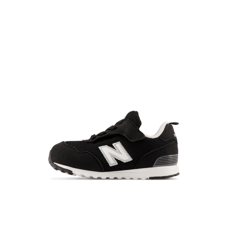 New Balance Infant & Toddler 515 NEW-B Hook & Loop Shoe - NW515BLK Wide Youth Footwear Infant & Toddler