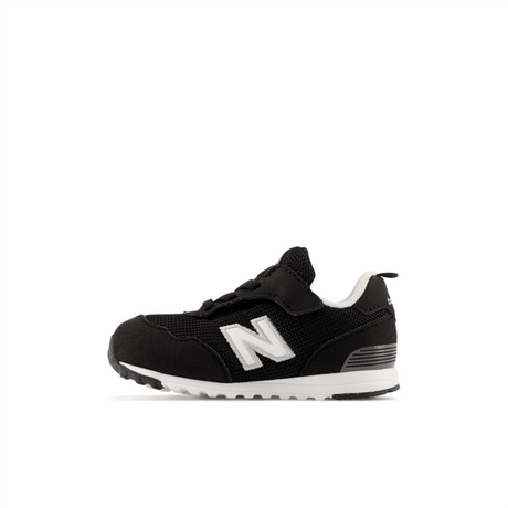 New Balance Infant & Toddler 515 NEW-B Hook & Loop Shoe - NW515BLK Wide Youth Footwear Infant & Toddler