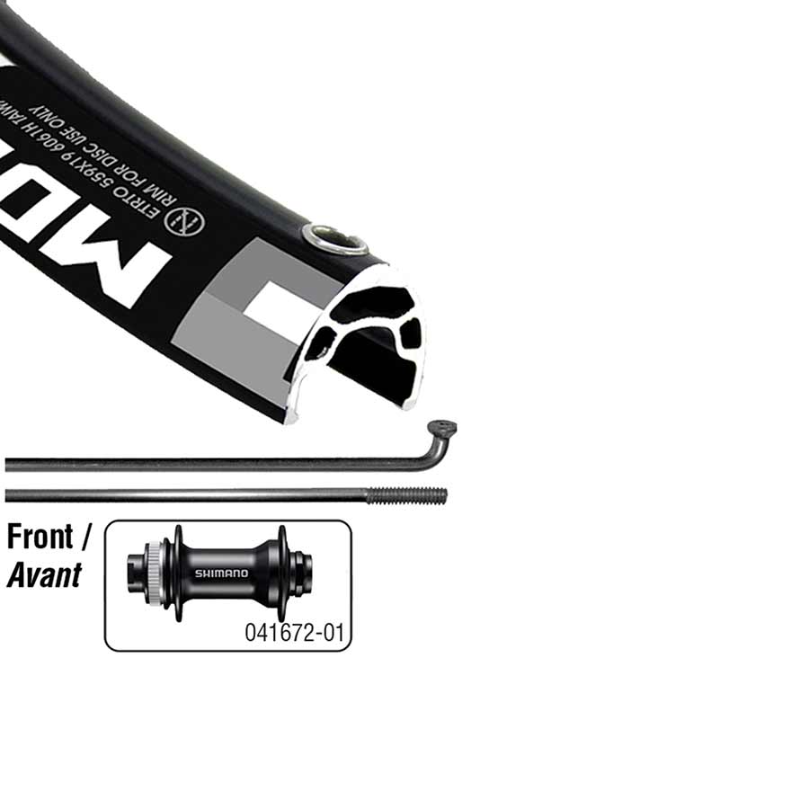 Wheel Shop Alex MD19 - Shimano MT400/M4050 29'' Wheel Wheel Shop