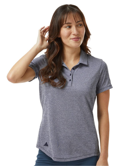 adidas Women's Space Dyed Polo Adidas