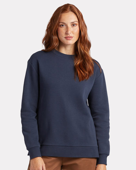 Alternative Women's Eco-Cozy Fleece Crewneck Sweatshirt Alternative