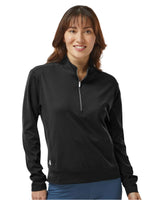 adidas Women's Ultimate365 Textured Quarter-Zip Pullover Adidas