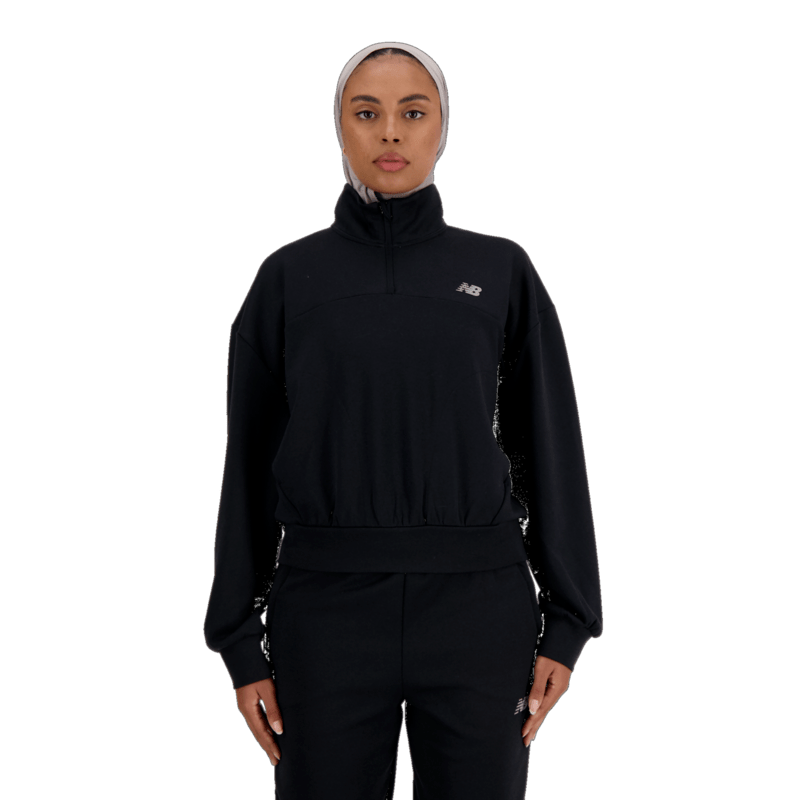 New Balance Women's Tech Knit Oversized Quarter Zip New Balance