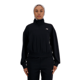 New Balance Women's Tech Knit Oversized Quarter Zip New Balance