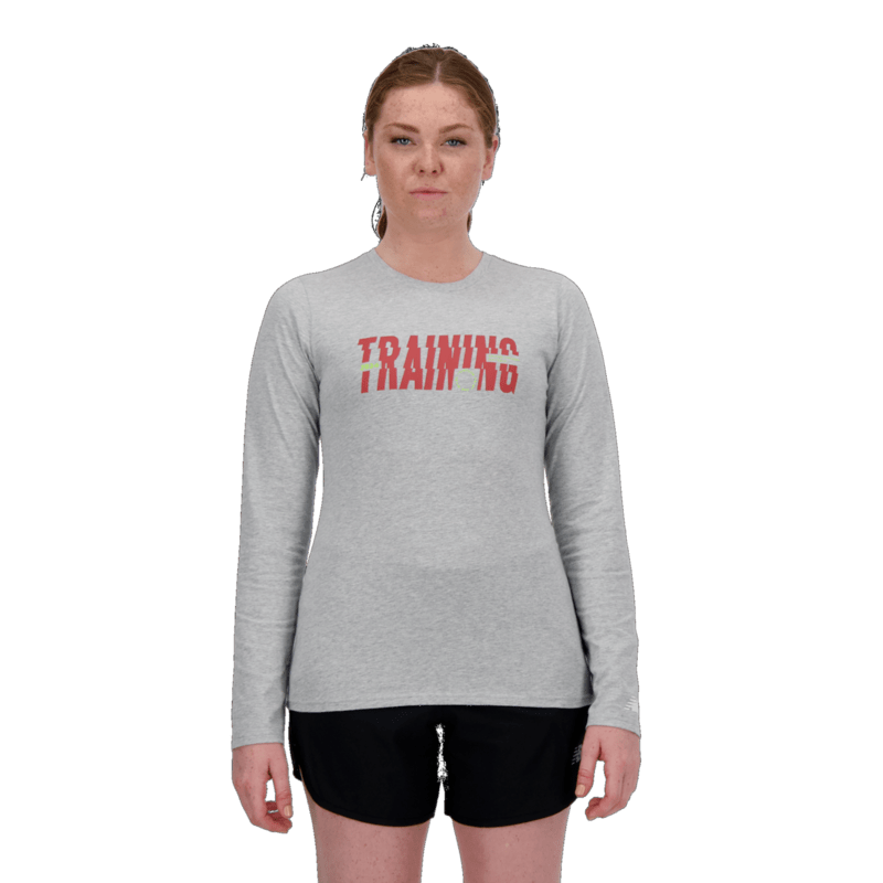 New Balance Women's United Airlines NYC Half Training Graphic Long Sleeve New Balance