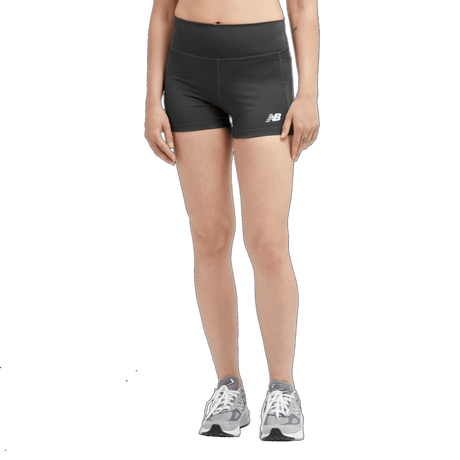 New Balance Women's Linear Heritage Fitted Short New Balance