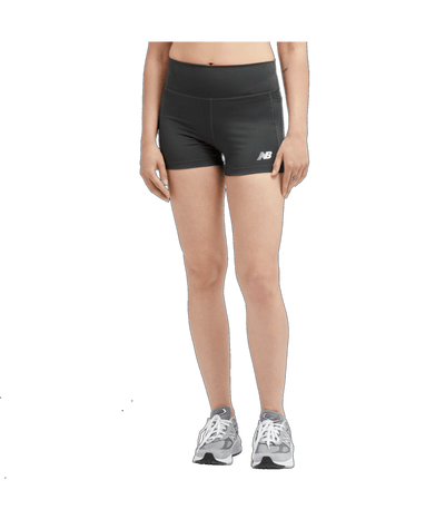 New Balance Women's Linear Heritage Fitted Short
