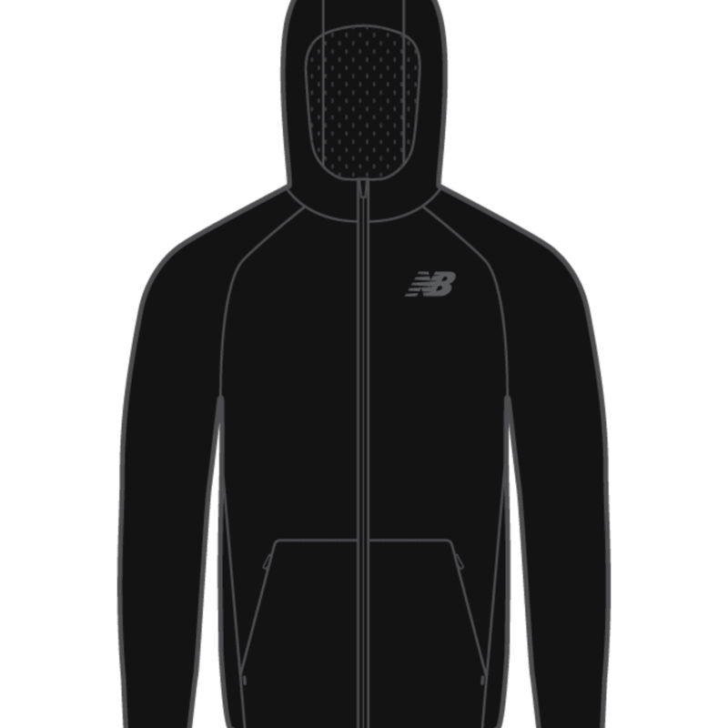 New Balance Men's R.W.Tech Fleece Full Zip Hoodie New Balance