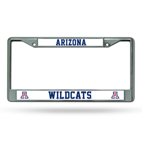 NCAA Arizona Wildcats Chrome License Plate Frame Fan Gear NCAA Arizona Wildcats