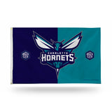 NBA Charlotte Hornets 3x5 Banner Flag Fan Gear NBA Charlotte Hornets