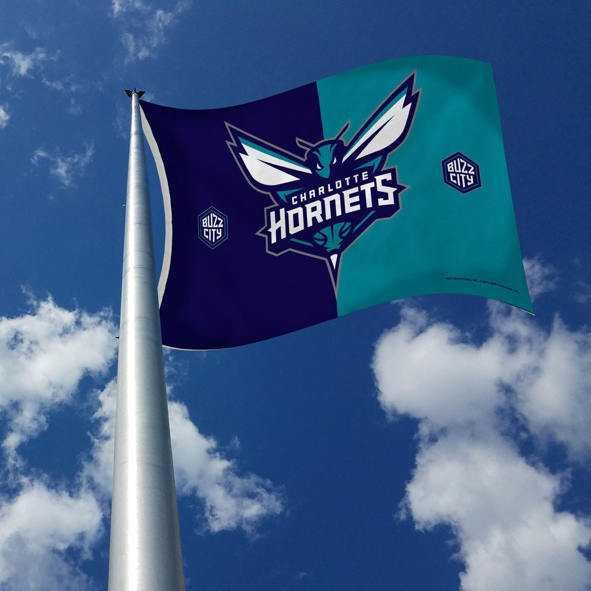 NBA Charlotte Hornets 3x5 Banner Flag Fan Gear NBA Charlotte Hornets