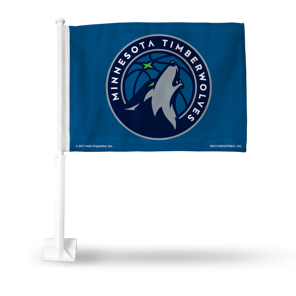 NBA Minnesota Timberwolves Car Flag Fan Gear NBA Minnesota Timberwolves
