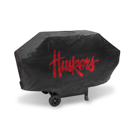 NCAA Nebraska Cornhuskers Grill Cover Deluxe Vinyl Fan Gear NCAA Nebraska Cornhuskers