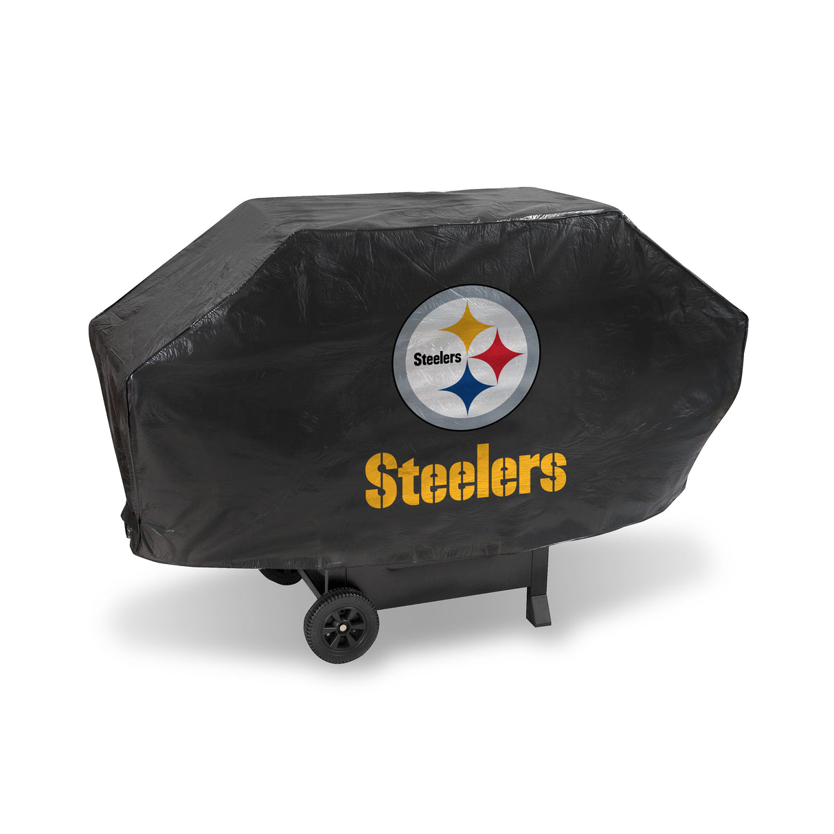 NFL Pittsburgh Steelers Grill Cover Deluxe Vinyl Fan Gear NFL Pittsburgh Steelers