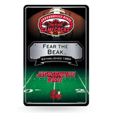 NCAA Jacksonville State Gamecocks Large Metal Sign Fan Gear NCAA Jacksonville State Gamecocks