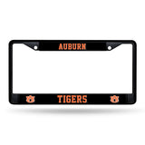 NCAA Auburn Tigers Black Chrome License Plate Frame Fan Gear NCAA Auburn Tigers