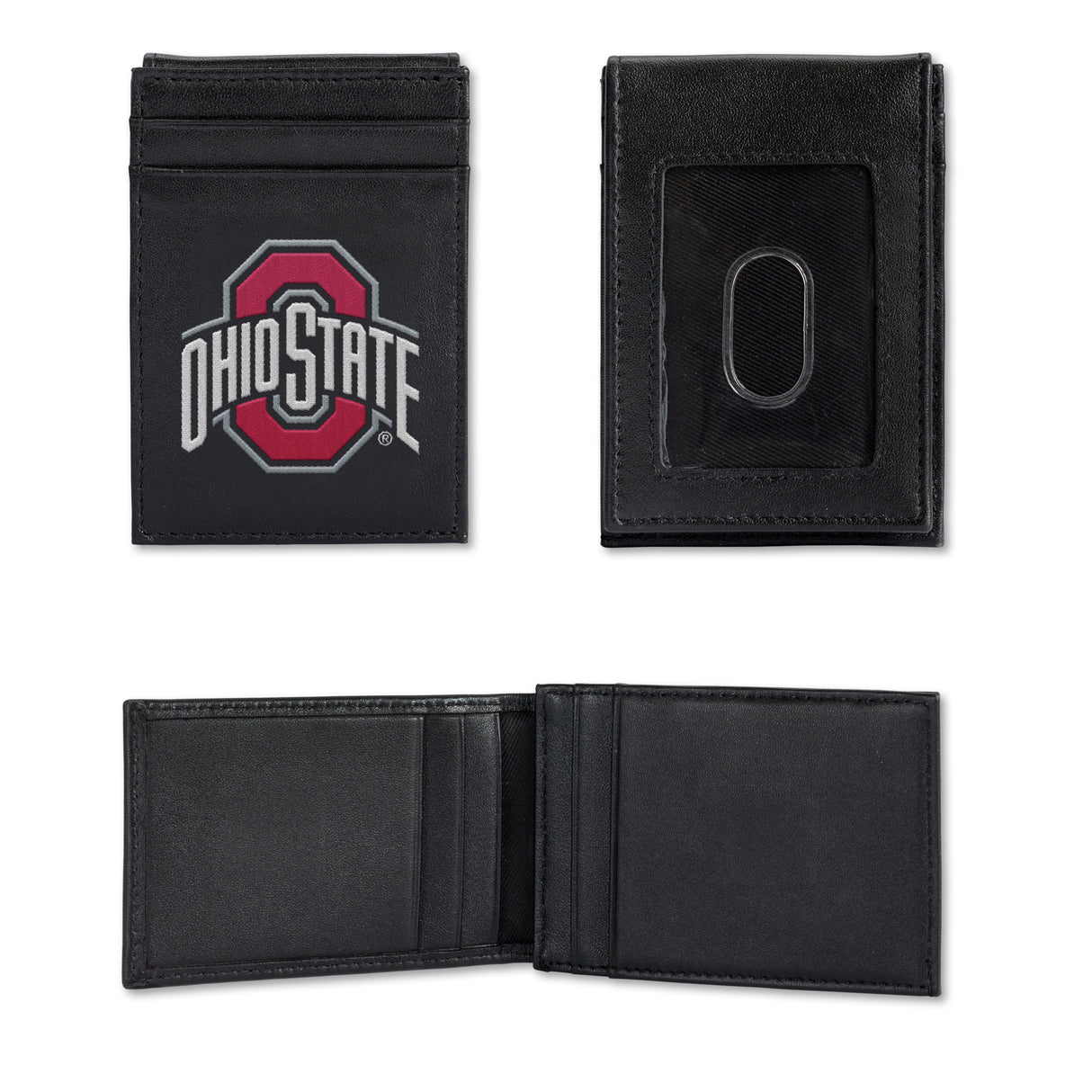 NCAA Ohio State Buckeyes Embroidered Front Pocket Wallet Fan Gear NCAA Ohio State Buckeyes