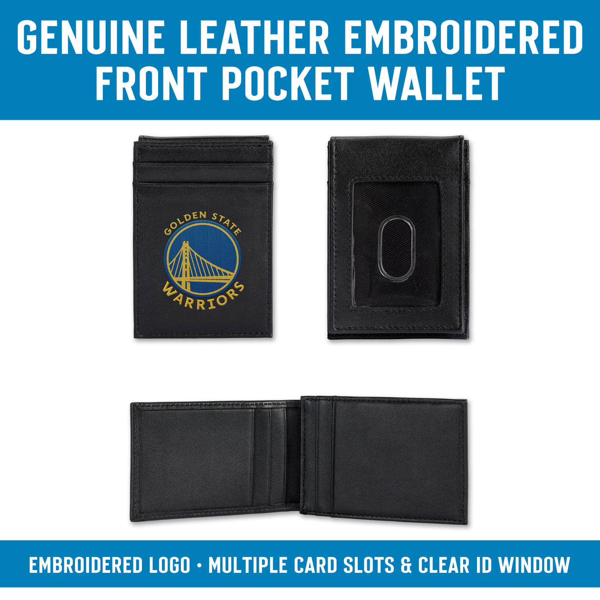 NCAA Ohio State Buckeyes Embroidered Front Pocket Wallet Fan Gear NCAA Ohio State Buckeyes