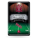 NCAA Alabama A&M Bulldogs Large Metal Sign Fan Gear NCAA Alabama A&M Bulldogs