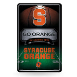 NCAA Syracuse Orange Large Metal Sign Fan Gear NCAA Syracuse Orange