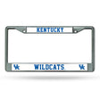 NCAA Kentucky Wildcats Chrome License Plate Frame Fan Gear NCAA Kentucky Wildcats