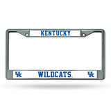NCAA Kentucky Wildcats Chrome License Plate Frame Fan Gear NCAA Kentucky Wildcats