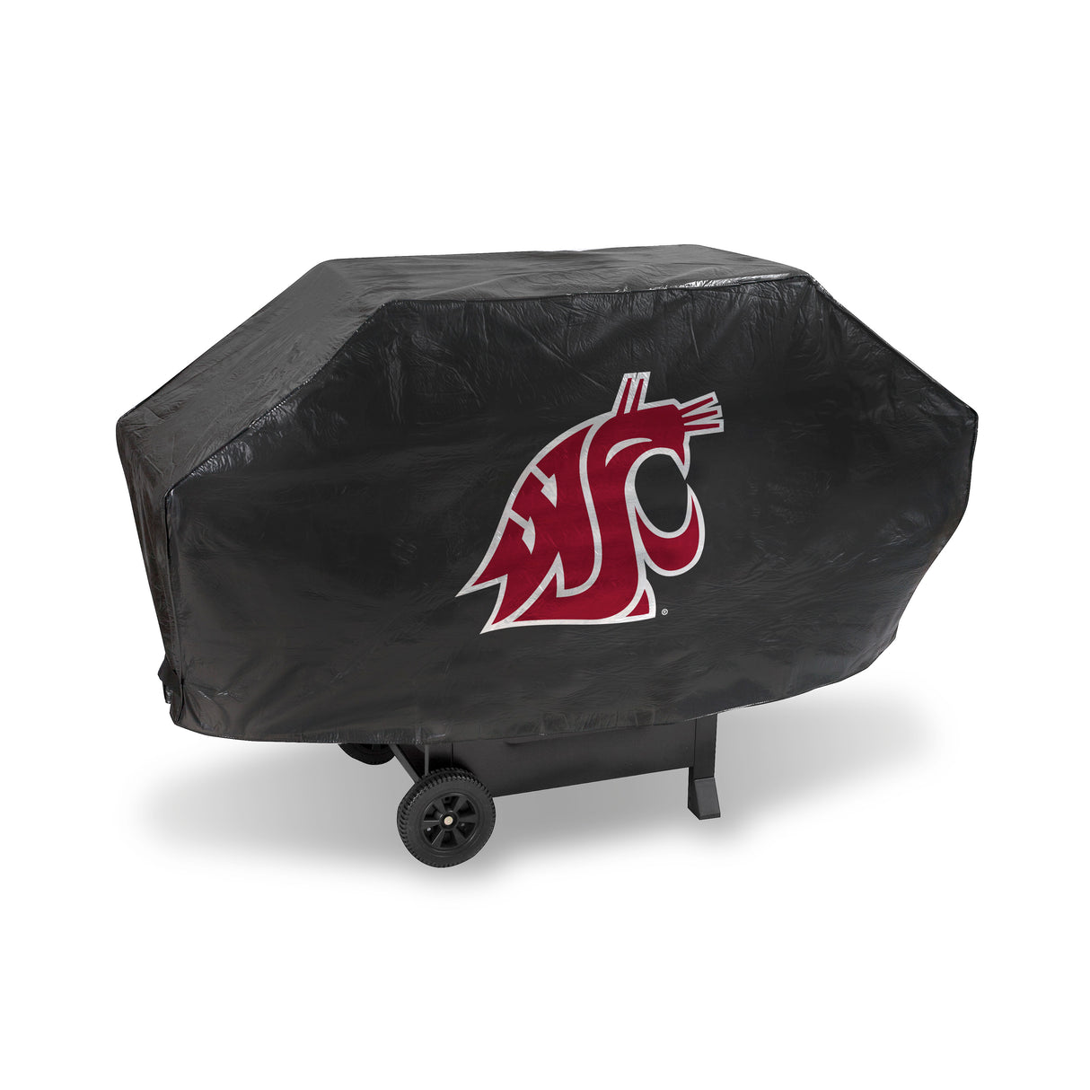 NCAA Washington State Cougars - WSU Grill Cover Deluxe Vinyl Fan Gear NCAA Washington State Cougars