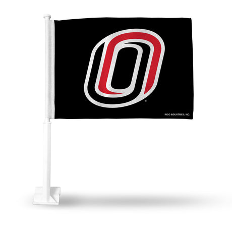NCAA Nebraska-Omaha Mavericks Car Flag Fan Gear NCAA Nebraska-Omaha Mavericks