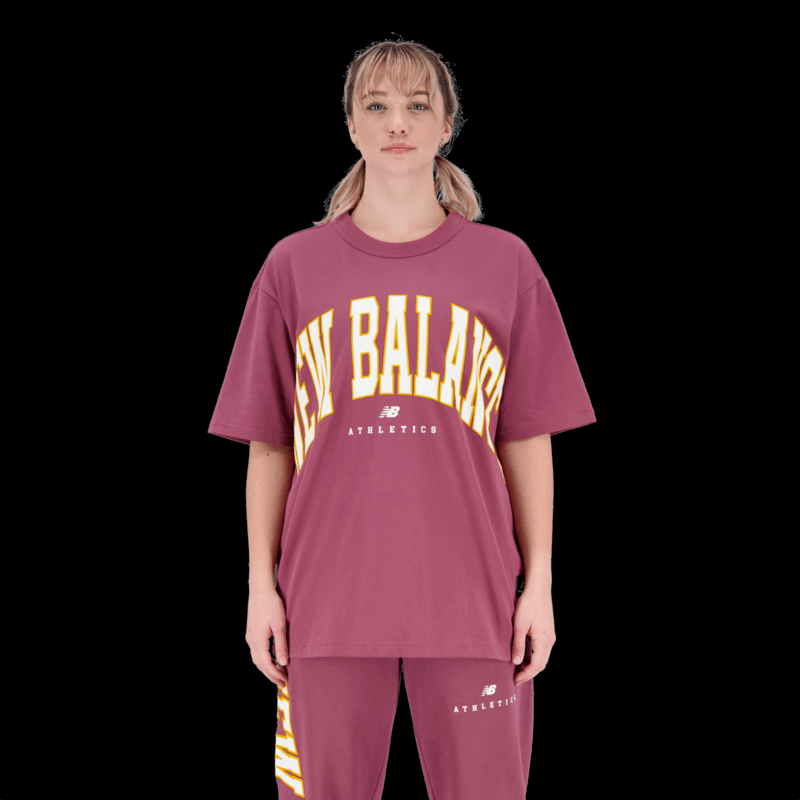 New Balance Uni-ssentials Warped Classics Cotton Jersey T-Shirt New Balance