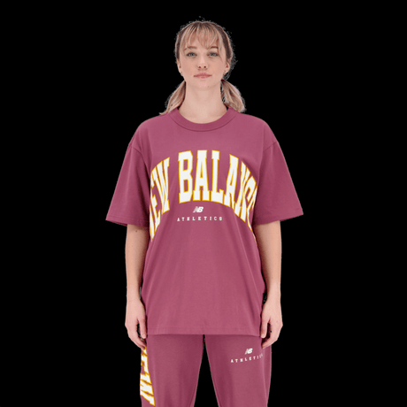 New Balance Uni-ssentials Warped Classics Cotton Jersey T-Shirt New Balance