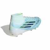 adidas Women's F50 Sparkfusion Elite Mid Cut Firm/Artificial Ground Soccer Cleats-6