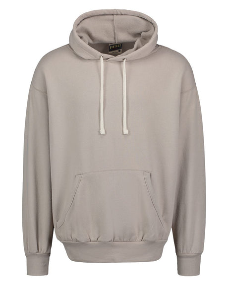 MV Sport Men's Vintage Fleece Hooded Sweatshirt